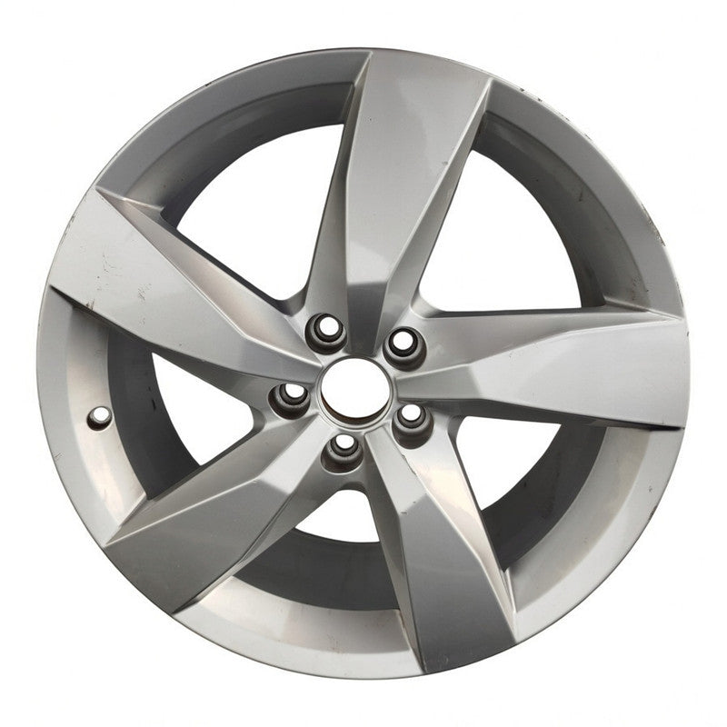 1x Alufelge 17 Zoll 6.5" 5x112 39ET Glanz Silber 2GM601025A VW T-Cross Rim Wheel