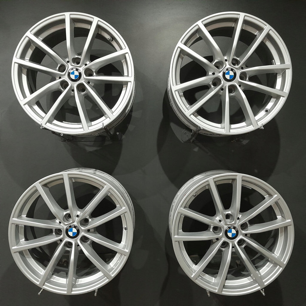 4x Alufelge 17 Zoll 7.5" 5x112 30ET Glanz Silber 6883520 BMW 3 G21 G20 Rim Wheel FEL6594945614gl