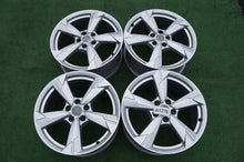 Laden Sie das Bild in den Galerie-Viewer, 4x Alufelge 18 Zoll 8.0" 5x112 39ET Glanz Silber 4K0601025D Audi A6 C8 Rim Wheel FEL1045352102ps