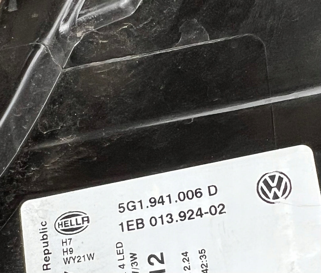 Frontscheinwerfer VW Golf VII 5G1941006D Rechts Scheinwerfer Headlight SCH9213217672gf