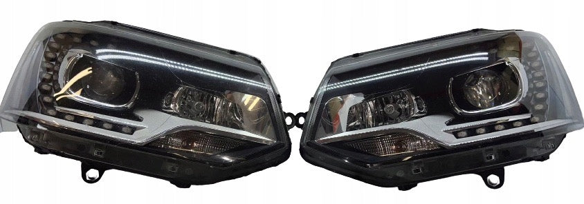 Frontscheinwerfer VW T5 7E1941016 7E1941015 LED Ein Satz Scheinwerfer Headlight SCH1723917811tj