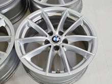 Laden Sie das Bild in den Galerie-Viewer, 4x Alufelge 17 Zoll 7.5" 5x112 27ET Glanz Silber 6868217 BMW G30 Rim Wheel FEL1981362347er