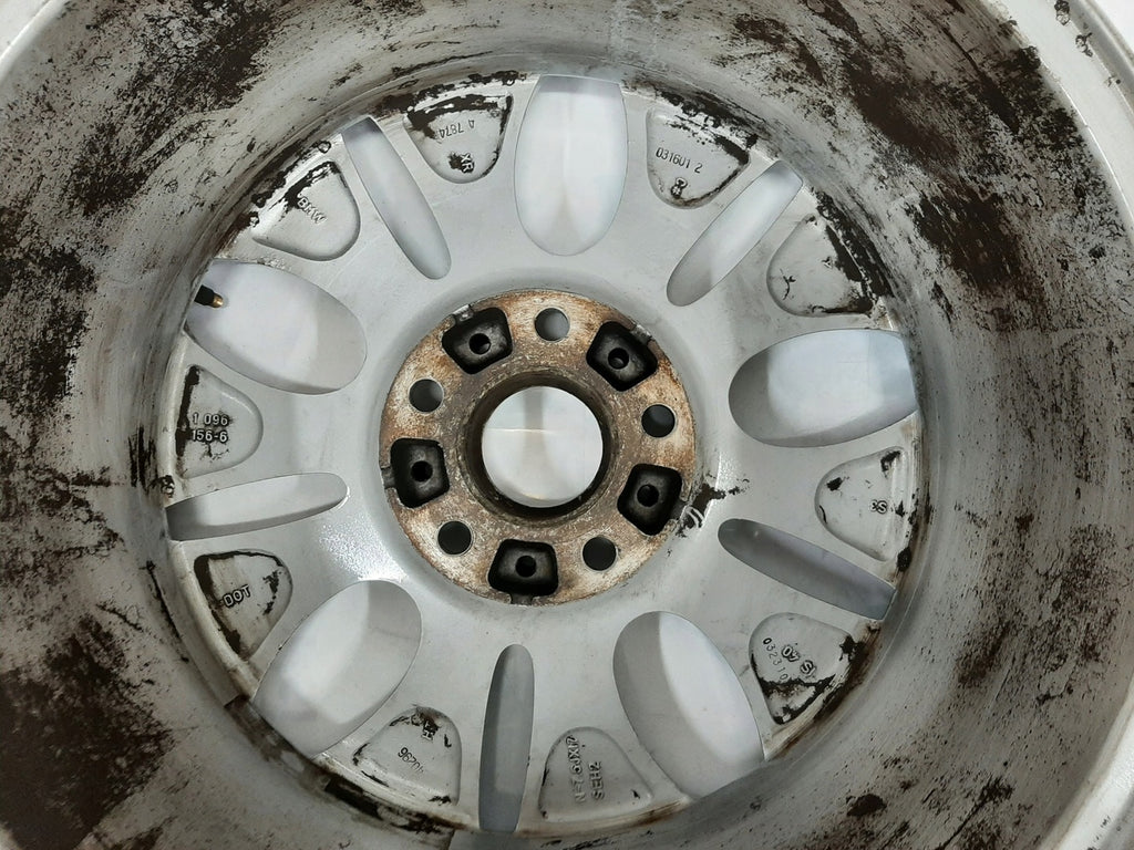 1x Alufelge 17 Zoll 7.5" 5x120 40ET Glanz Silber 1096156 BMW X5 E53 Rim Wheel