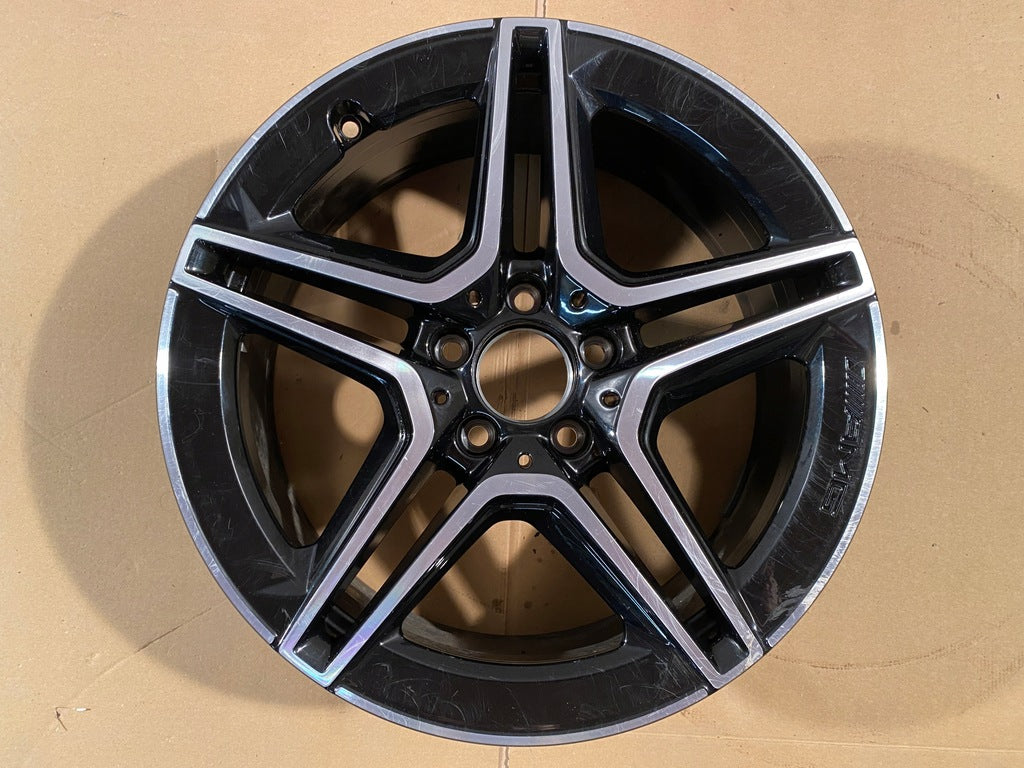 1x Alufelge 18 Zoll 7.5" 5x112 49ET A1774011500 Mercedes-Benz W177 Rim Wheel FEL9586057250du