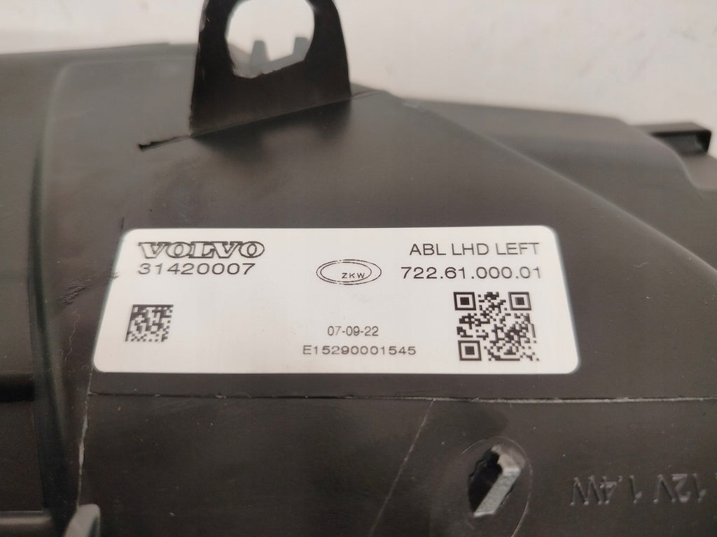 Frontscheinwerfer Volvo V40 31420007 Xenon Links Scheinwerfer Headlight SCH1232814553sn