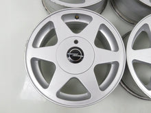 Laden Sie das Bild in den Galerie-Viewer, 4x Alufelge 15 Zoll 7.0" 5x110 33ET Glanz Silber KBA42428 Opel Vectra Rim Wheel FEL7226772346am