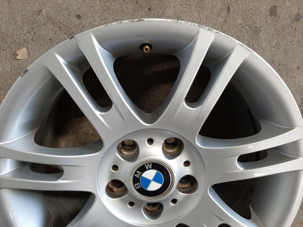 1x Alufelge 17 Zoll 8.5" 5x120 50ET Glanz Silber 2282360 BMW E46 Rim Wheel FEL9306866420er