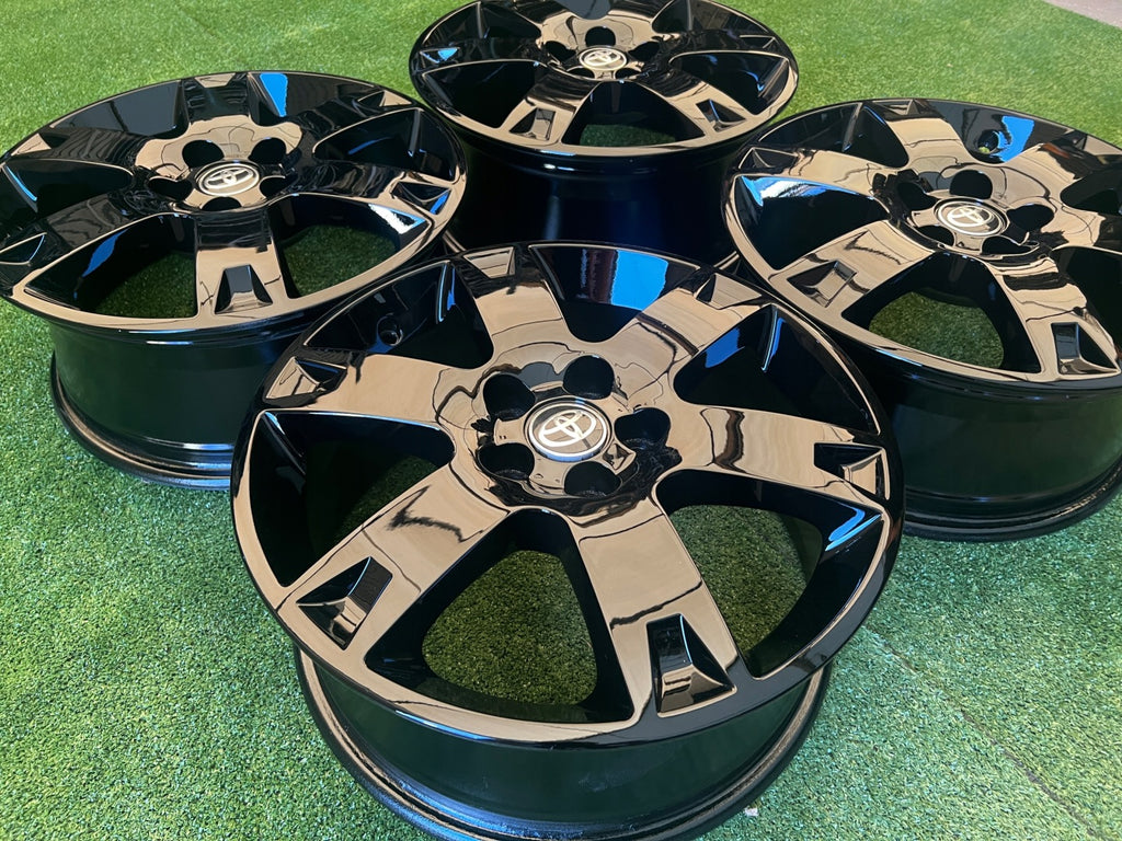 4x Alufelge 16 Zoll 6.5" 5x100 45ET Toyota Rim Wheel FEL2101090566sz
