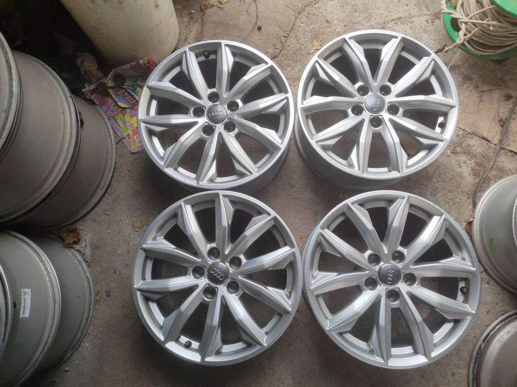 4x Alufelge 17 Zoll 7.0" 5x112 34ET Glanz Silber 8A0601025 Audi Rim Wheel FEL1458693868ie