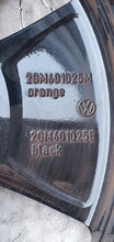 Load image into Gallery viewer, 1x Alufelge 17 Zoll 6.5" 5x100 39ET Glanz Schwarz 2GM601025M VW T-Cross FEL4909053960sj
