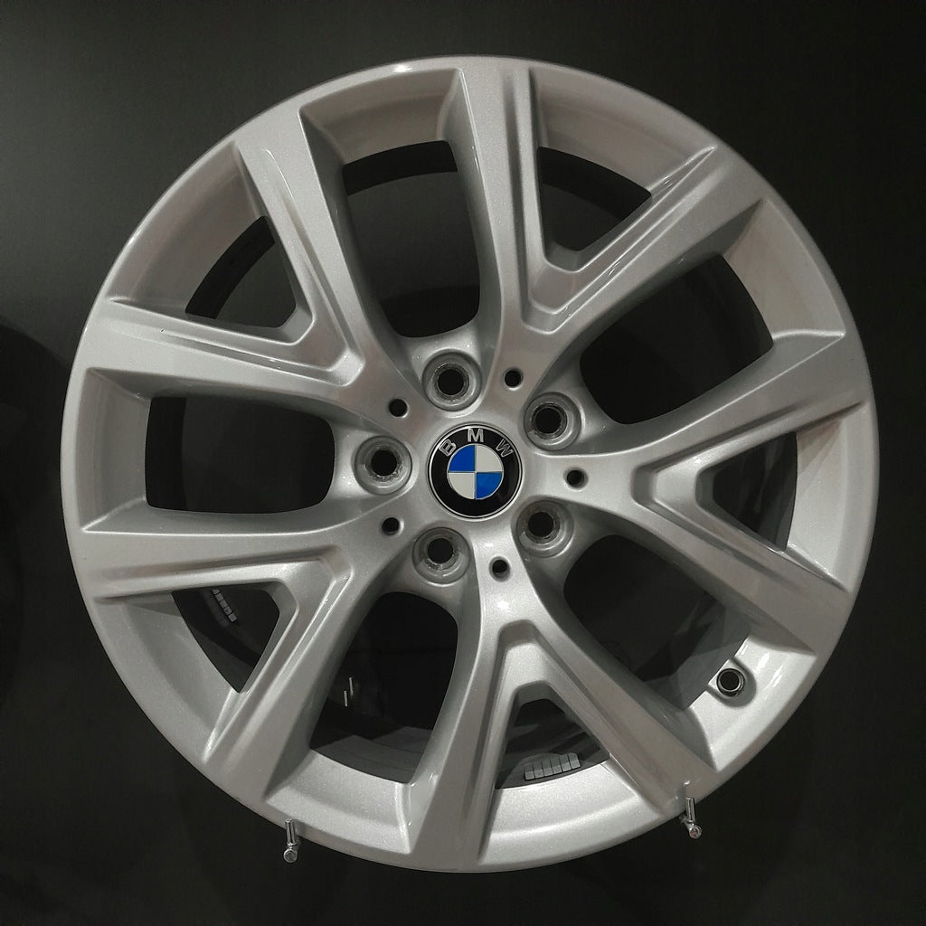 4x Alufelge 17 Zoll 6.5" 5x112 39ET Glanz Silber 6856076 BMW F39 X1 F48 FEL5007677347zp