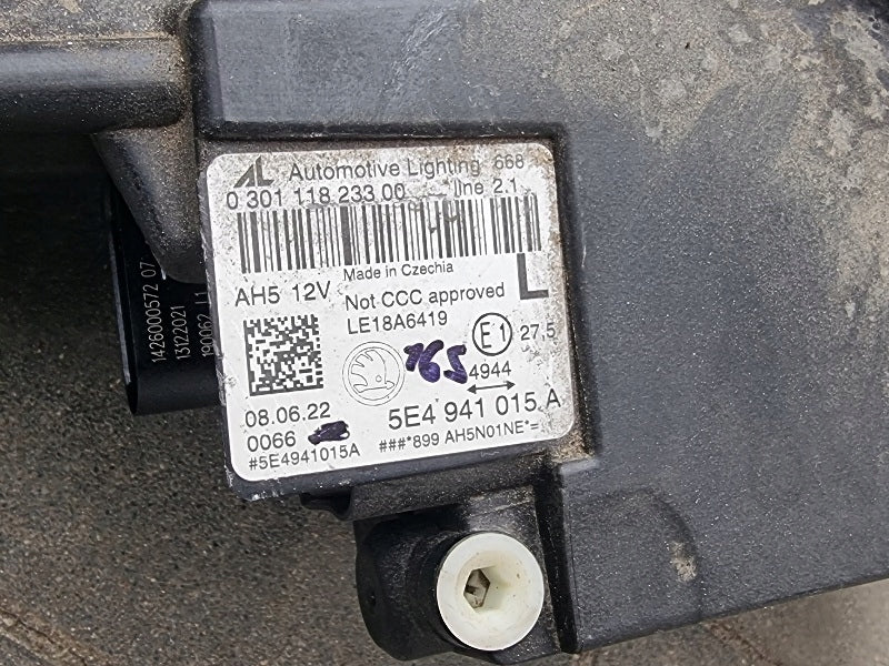 Frontscheinwerfer Skoda Octavia 5E4941015A Links Scheinwerfer Headlight SCH1579626796jq