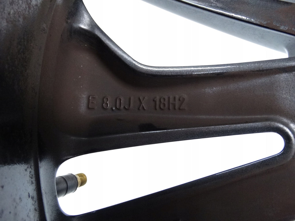 1x Alufelge 18 Zoll 8.0" 5x108 55ET Glanz Graphit NX7C-M1A Ford Focus Mg FEL2492012451nr