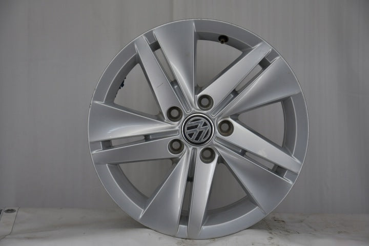 4x Alufelge 16 Zoll 7.0" 5x112 48ET Glanz Silber 5H0601025 VW I Rim Wheel FEL6740042657hh