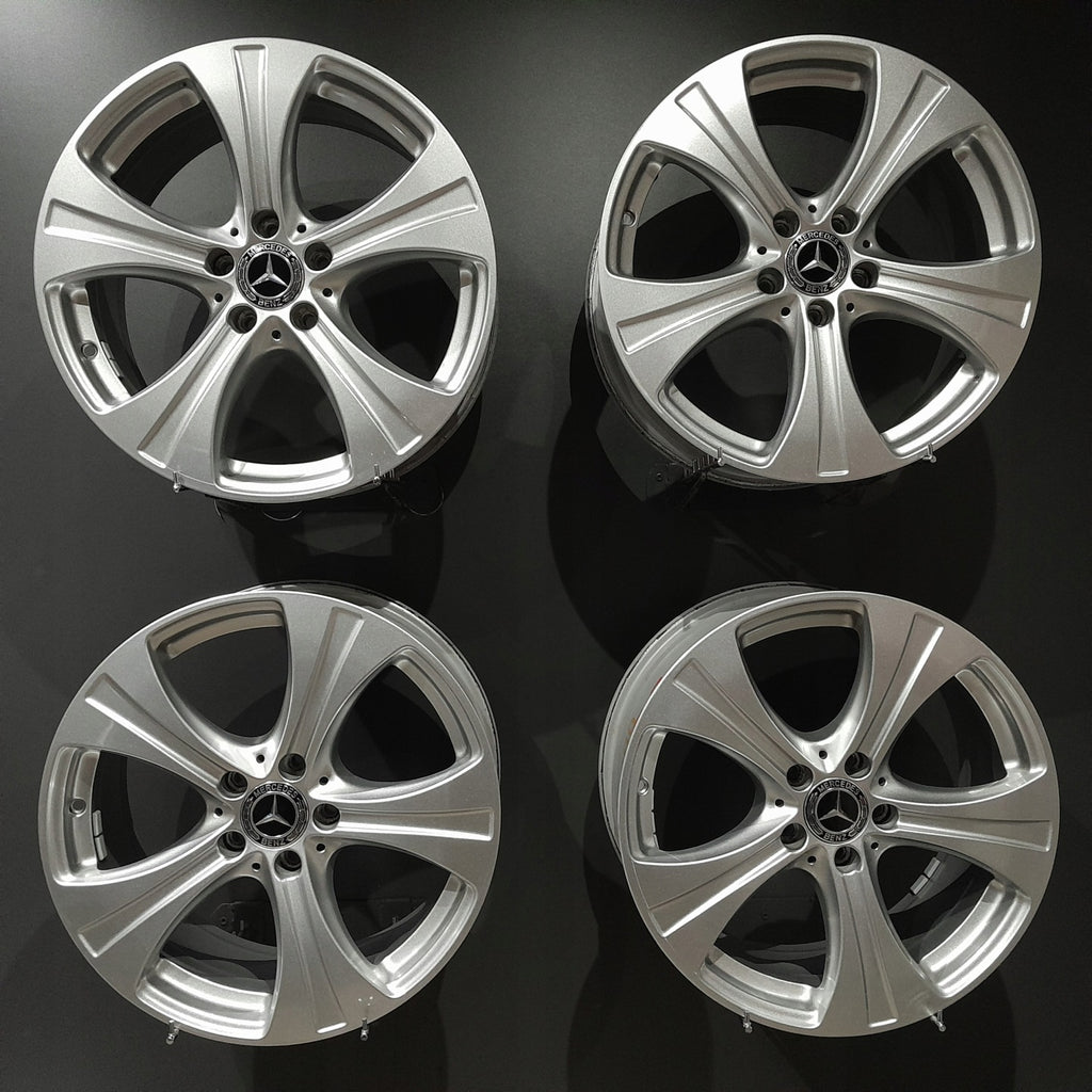 4x Alufelge 18 Zoll 8.0" 5x112 38ET A2534010800 Mercedes-Benz Glc X253 Rim Wheel FEL8655640809lo
