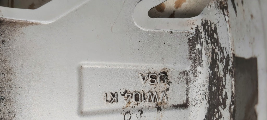 1x Alufelge 16 Zoll 6.5" 5x112 50ET Glanz Silber 5C0601025AE VW New Beetle Jetta FEL1430731837dp