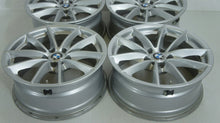 Laden Sie das Bild in den Galerie-Viewer, 4x Alufelge 17 Zoll 7.5" 5x112 27ET Glanz Silber 6868217 BMW G30 Rim Wheel FEL4419294736ae