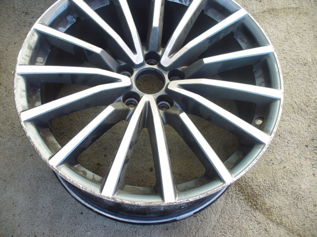 1x Alufelge 19 Zoll 8.5" 5x112 32ET Glanz Schwarz Audi Rim Wheel FEL1924307865rz