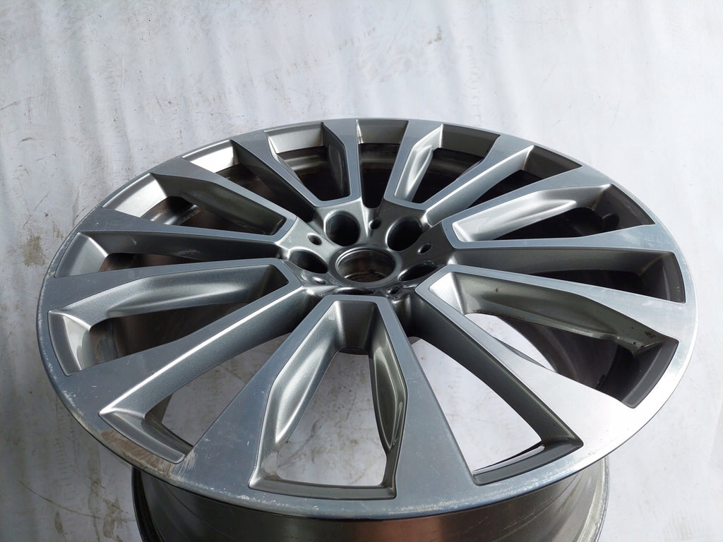 1x Alufelge 20 Zoll 9.5" 5x112 43ET Glanz Graphit 6877333 BMW X3 G01 G02 Mg FEL5986052695vc