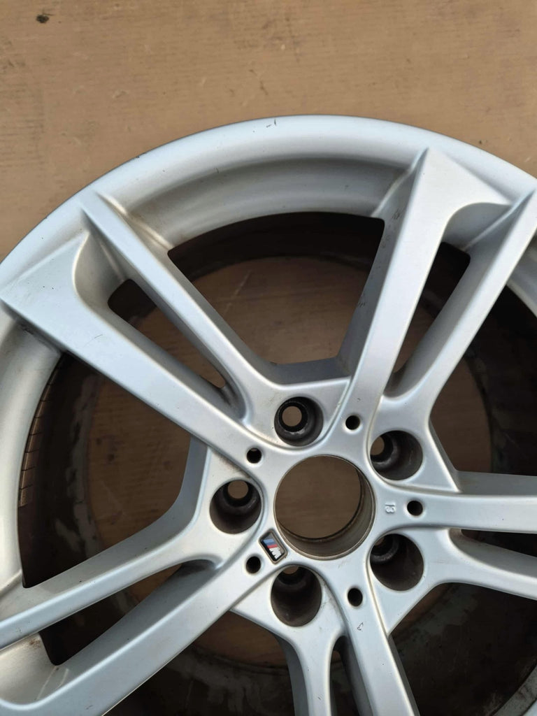 1x Alufelge 19 Zoll 9.5" 5x120 48ET Glanz Silber 7844251 BMW X3 F25 Rim Wheel FEL9195573109pw