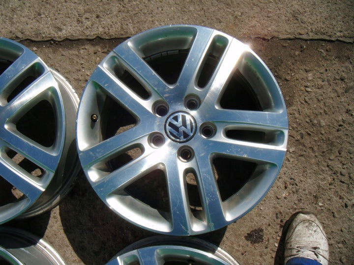 4x Alufelge 16 Zoll 6.5" 5x112 1K0601025AJ VW Passat Rim Wheel FEL2751522971ps