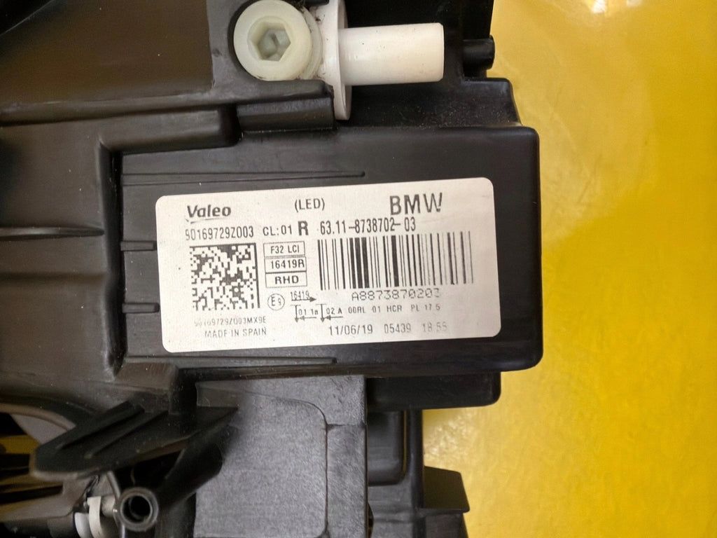 Frontscheinwerfer BMW 4 F36 F32 8738702-03 LED Rechts Scheinwerfer Headlight SCH1628375238zb