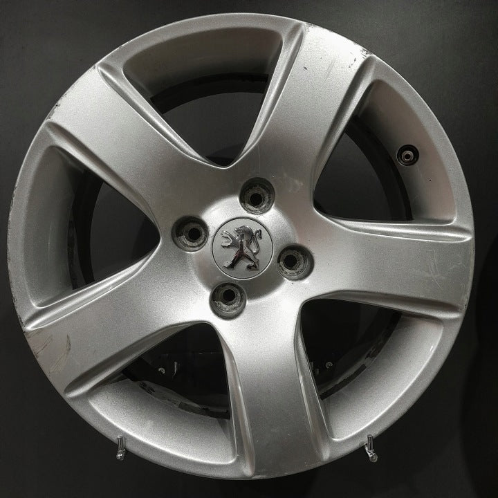 4x Alufelge 16 Zoll 7.0" 4x108 32ET Glanz Silber 9684880380 Peugeot I Rim Wheel FEL2723683259wo