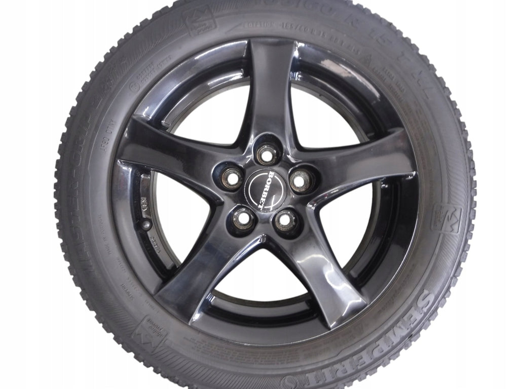 4x Alufelge 15 Zoll 6.0" 5x100 38ET Glanz Schwarz KBA50076 Audi I Rim Wheel FEL6421858356tl