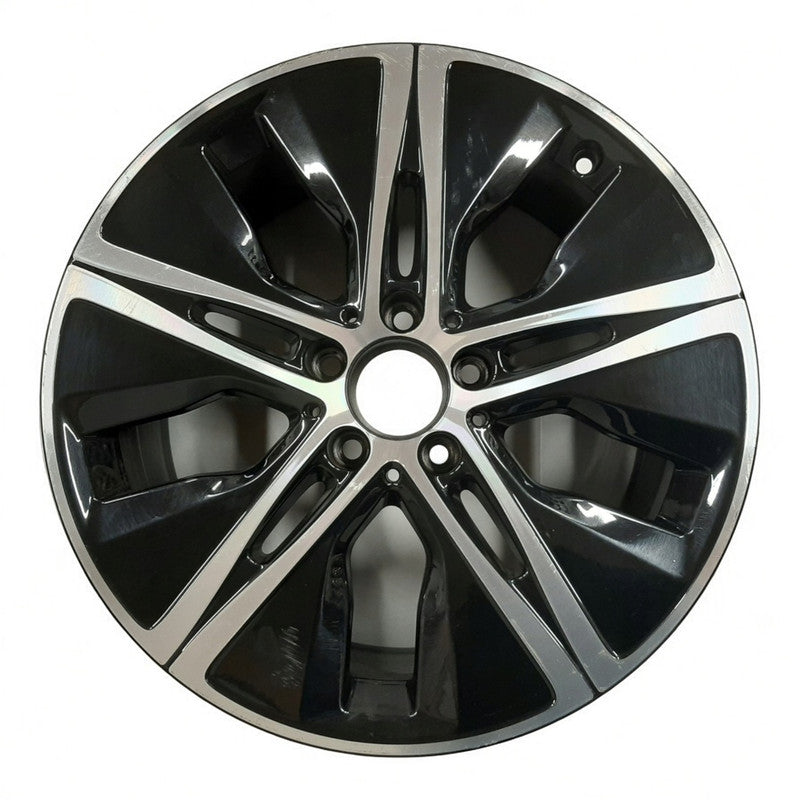 1x Alufelge 18 Zoll 7.5" 5x112 49ET Glanz Schwarz A1774010500 Mercedes-Benz W177