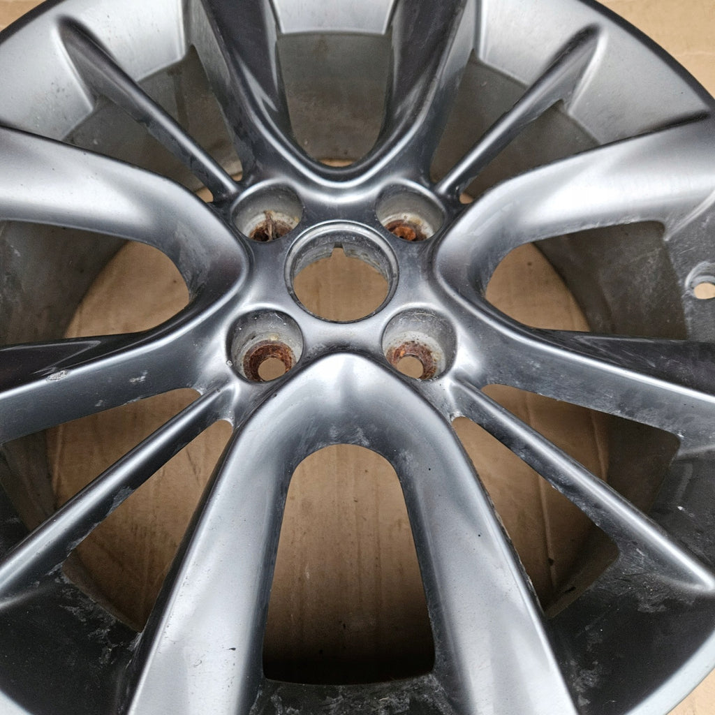 1x Alufelge 16 Zoll 6.5" 4x100 40ET Glanz Silber 13374019 Opel Corsa Rim Wheel FEL7756916663tv