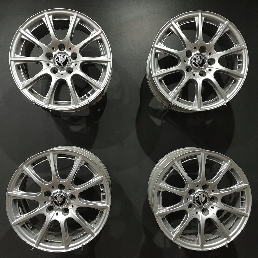 4x Alufelge 16 Zoll 6.5" 5x112 38ET A2054012400 Mercedes-Benz Octavia I FEL4959634618zo