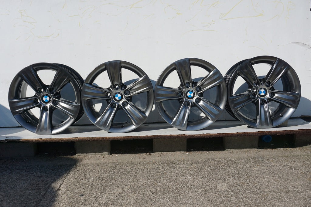 4x Alufelge 16 Zoll 7.5" 5x120 37ET Glanz Silber 6796237 BMW Rim Wheel FEL5674688010jf