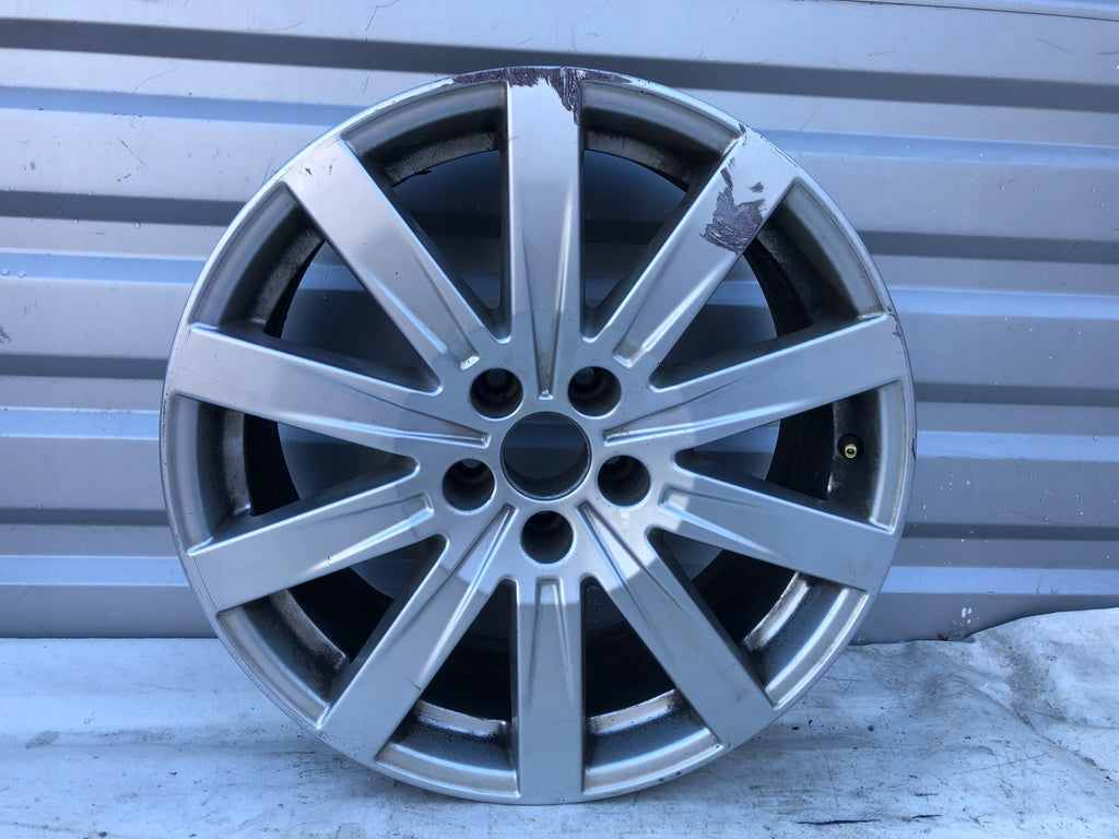 1x Alufelge 18 Zoll 8.0" 5x112 20ET Glanz Silber 4M0601025 Audi Q7 Rim Wheel