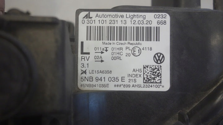 Frontscheinwerfer VW Tiguan 5NB941035E Links Scheinwerfer Headlight SCH9778564866qd