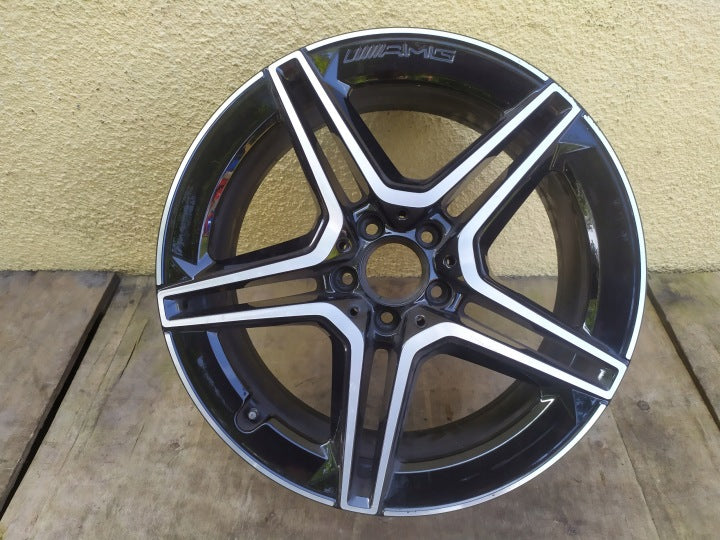 1x Alufelge 19 Zoll 8.0" 5x112 38ET A2534015300 Mercedes-Benz Glc X253 Rim Wheel FEL3810773174db
