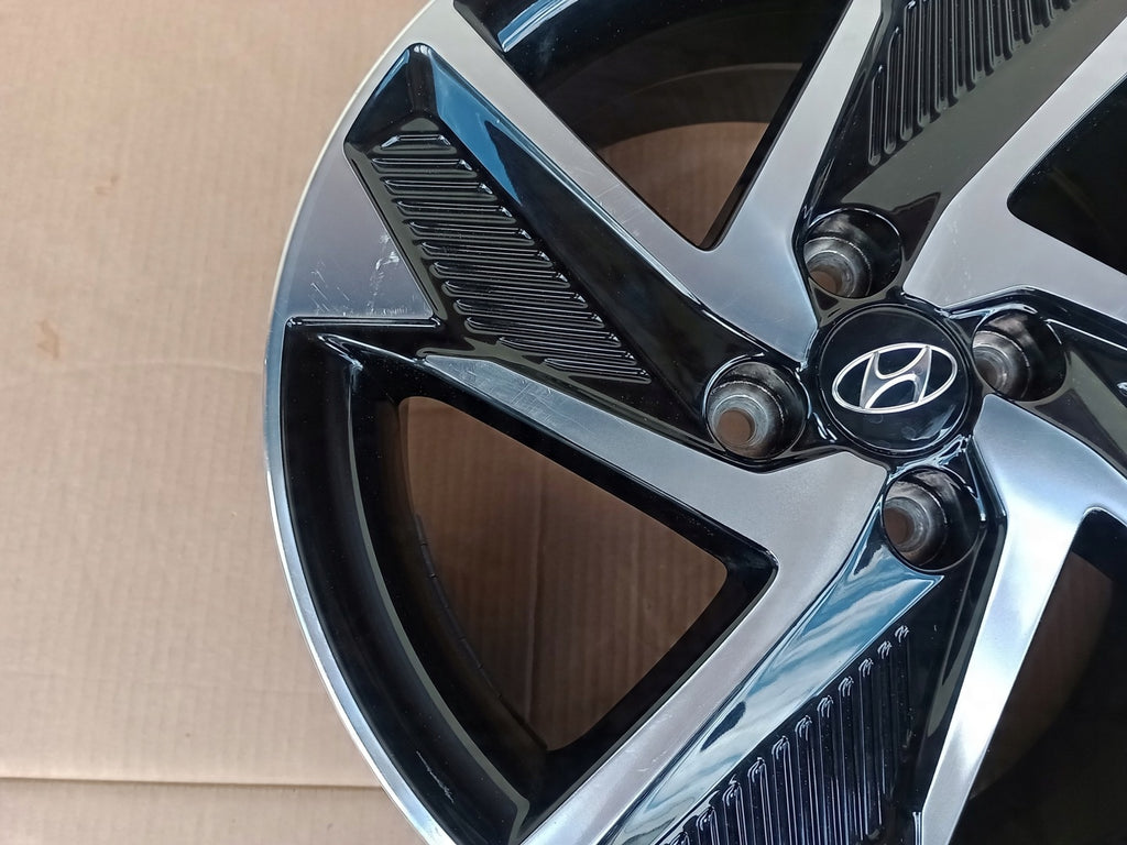 1x Alufelge 16 Zoll 6.5" 4x100 48ET 52910-K7200 Hyundai I10 Iii Rim Wheel