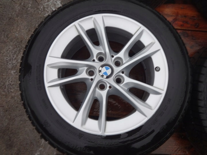 4x Alufelge 16 Zoll 7.0" 5x112 47ET Glanz Silber 6855083 BMW 2 F45 1 F40 F46 FEL2143166254po