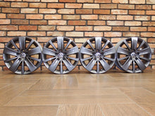 Laden Sie das Bild in den Galerie-Viewer, 4x Alufelge 16 Zoll 6.5" 5x112 33ET Glanz Grau VW Sharan Rim Wheel FEL1255411742fl
