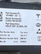 Laden Sie das Bild in den Galerie-Viewer, Frontscheinwerfer Tesla 3 1514953-00-C Laser Rechts Scheinwerfer Headlight