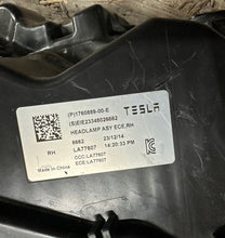 Laden Sie das Bild in den Galerie-Viewer, Frontscheinwerfer Tesla 3 1760889-00-E LED Rechts Scheinwerfer Headlight