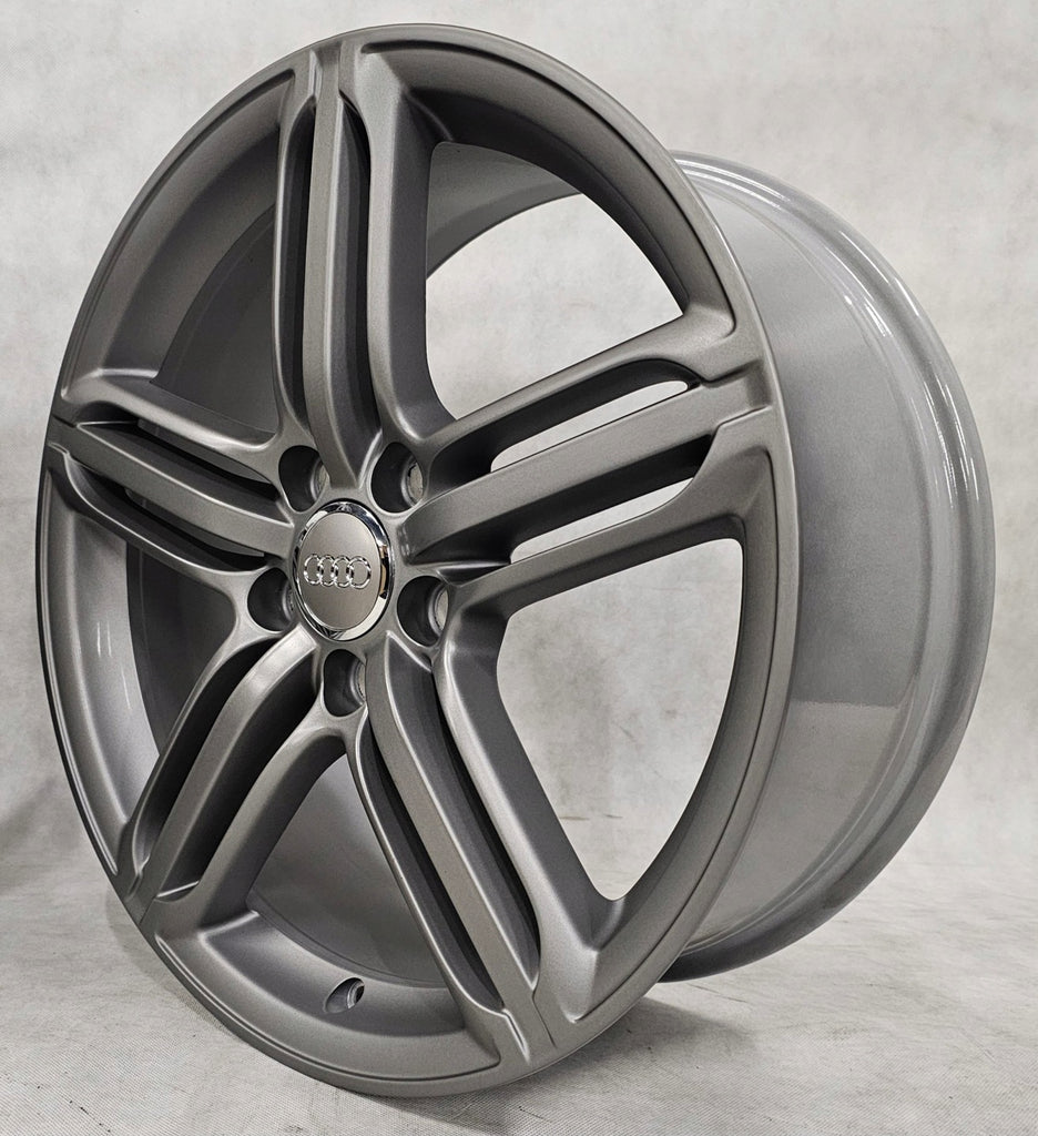 4x Alufelge 18 Zoll 7.5" 5x112 54ET Glanz Silber 8P0601025 Audi A3 Rim Wheel FEL9887001629ah