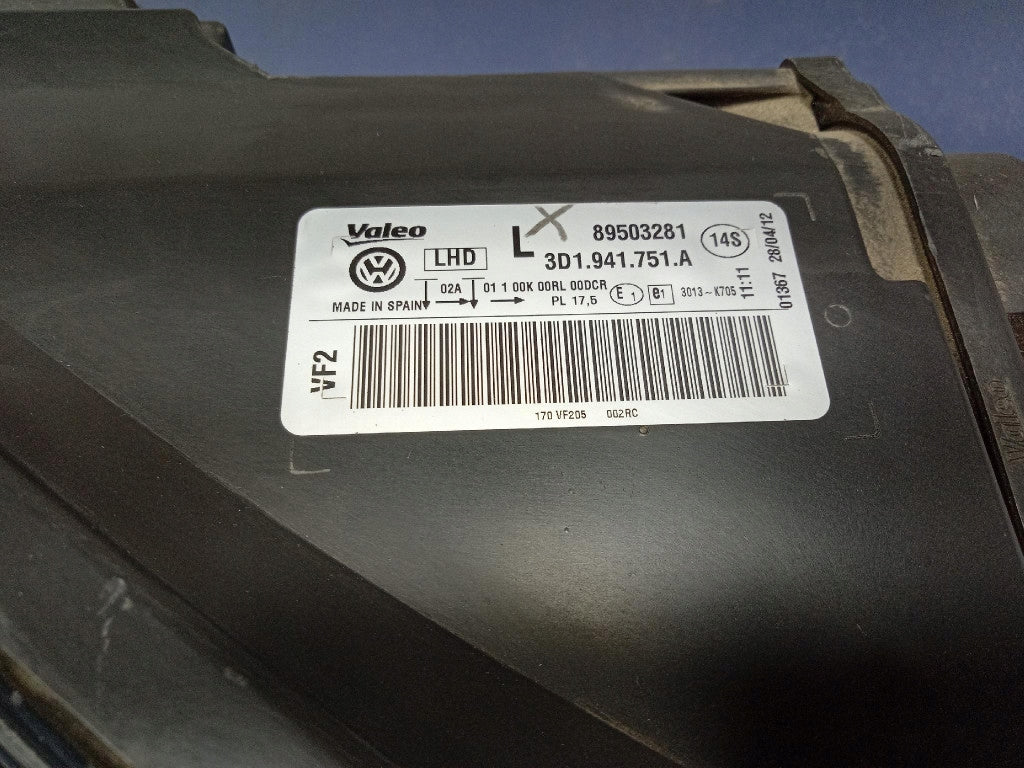 Frontscheinwerfer VW Phaeton 3D1941751A Xenon Links Scheinwerfer Headlight SCH2208802929vv