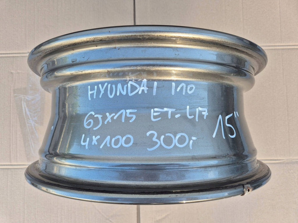 1x Alufelge 15 Zoll 6.0" 4x100 47ET 52910-C8800 Hyundai I10 Rim Wheel FEL8407407820rs