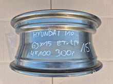 Load image into Gallery viewer, 1x Alufelge 15 Zoll 6.0" 4x100 47ET 52910-C8800 Hyundai I10 Rim Wheel FEL8407407820rs