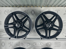 Load image into Gallery viewer, 4x Alufelge 18 Zoll 7.5&quot; 5x112 49ET Matt Schwarz A1774011500 Mercedes-Benz W177
