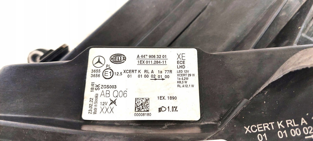Frontscheinwerfer Mercedes-Benz W447 A4479063201 Full LED Links Headlight SCH6105983786fd