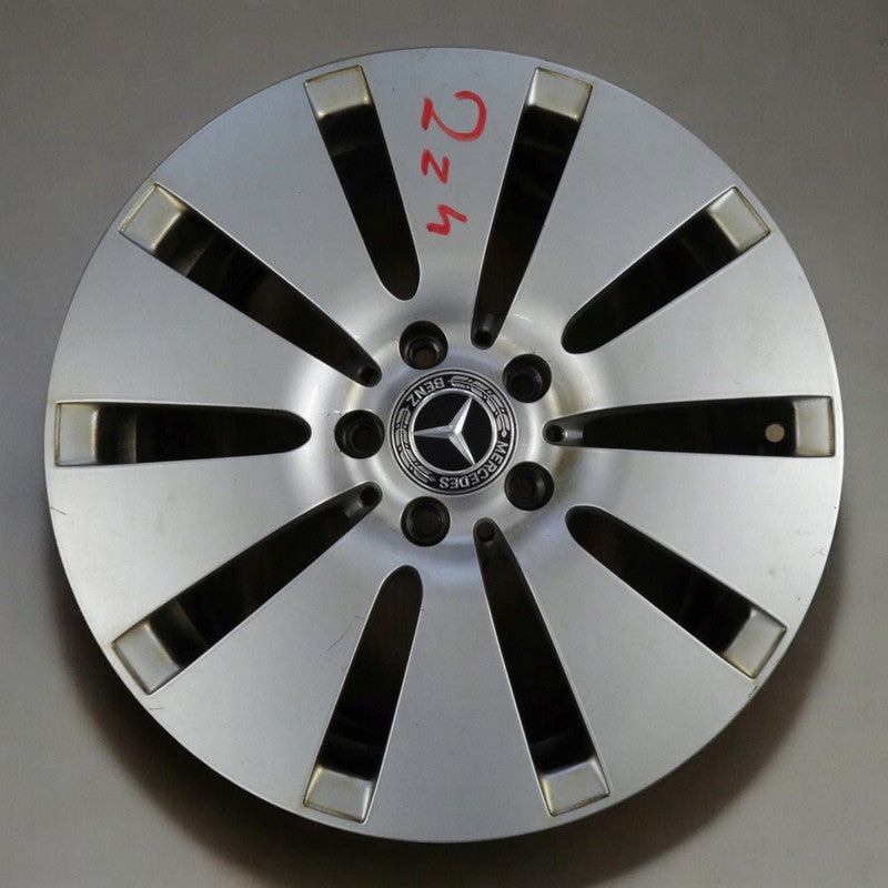 1x Alufelge 17 Zoll 7.5" 5x114.3 A2134010200 Mercedes-Benz Rim Wheel