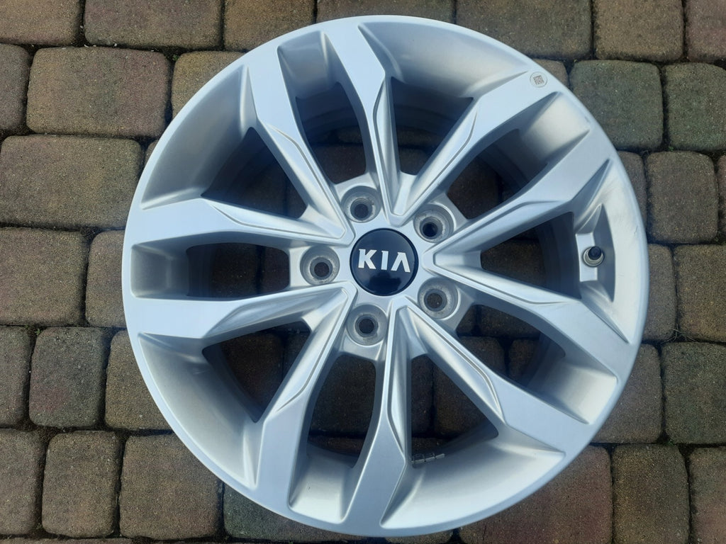 4x Alufelge 16 Zoll 6.5" 5x114.3 42 5ET Kia Sportage Ii Rim Wheel FEL4069483981yb