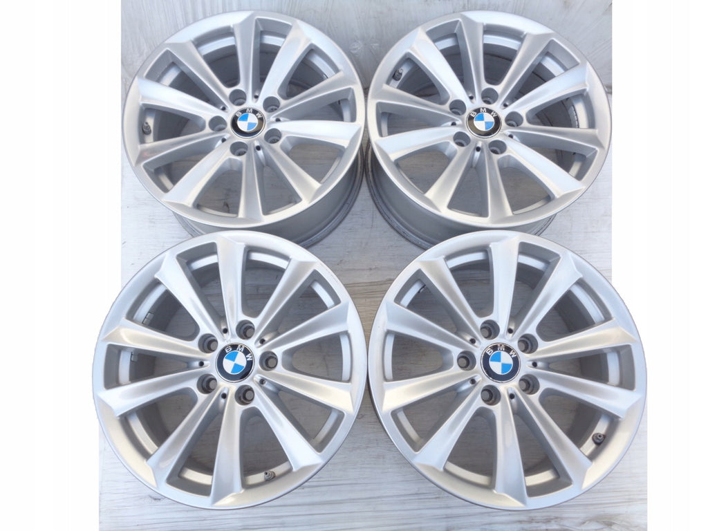 4x Alufelge 17 Zoll 8.0" 5x120 30ET Glanz Schwarz 6780720 BMW 5 F11 F10 FEL8456718386pu
