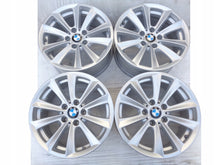 Laden Sie das Bild in den Galerie-Viewer, 4x Alufelge 17 Zoll 8.0" 5x120 30ET Glanz Schwarz 6780720 BMW 5 F11 F10 FEL8456718386pu